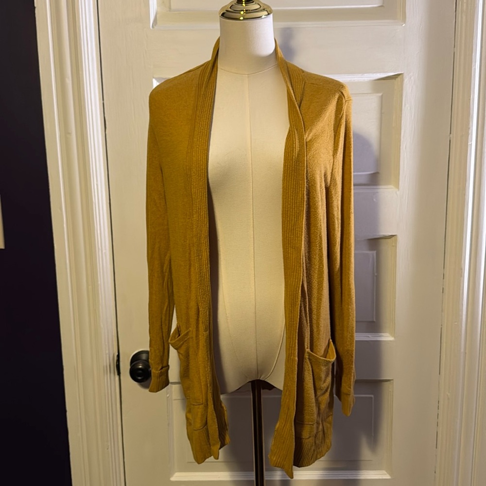 Mustard Yellow Cardigan